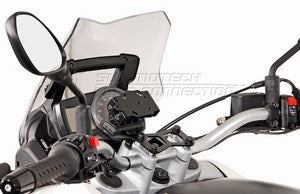 SWモテック / SW-MOTECH QUICK-LOCK(クイックロック) GPS-マウント ショックアブソーベント ブラック