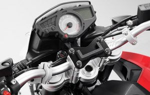 SW-MOTECH / SWモテック QUICK-LOCK(クイックロック) GPS マウント -ブラック- | GPS.07.646.10101/B