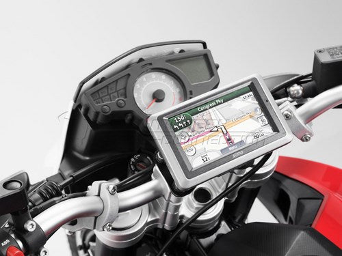 SW-MOTECH / SWモテック QUICK-LOCK(クイックロック) GPS マウント -ブラック- | GPS.07.646.10101/B