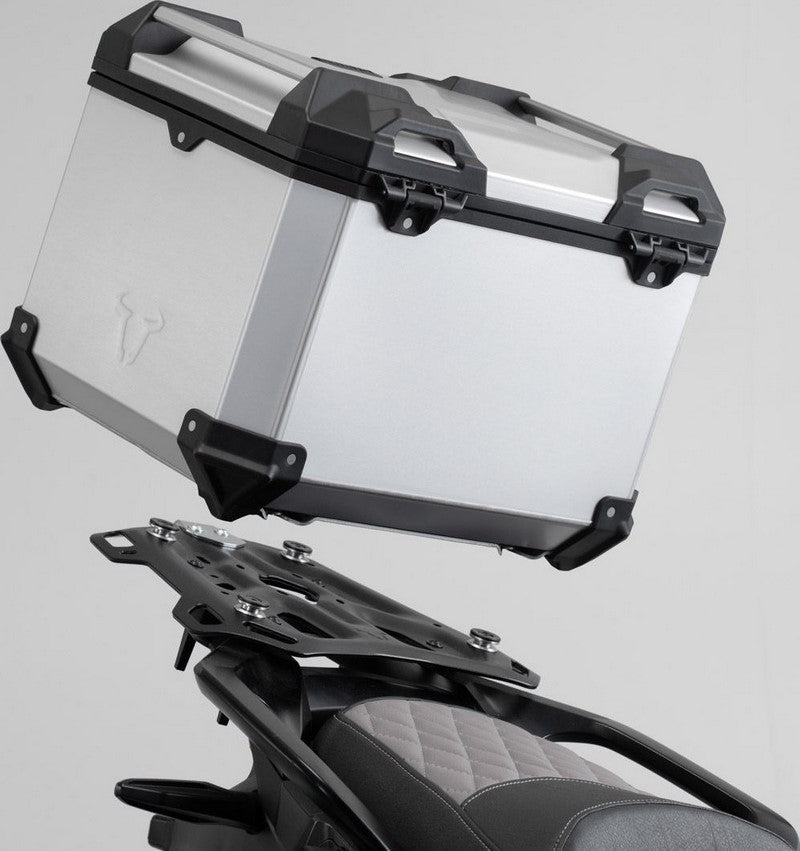 SW-MOTECH / SWモテック TRAX ADV トップケースシステム-シルバー-BMW R1200GS LC (13-). | GPT.07.782.70001/S