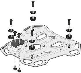 SW-MOTECH / SWモテック TRAX ADV トップケースシステム | GPT.07.904.70000/S
