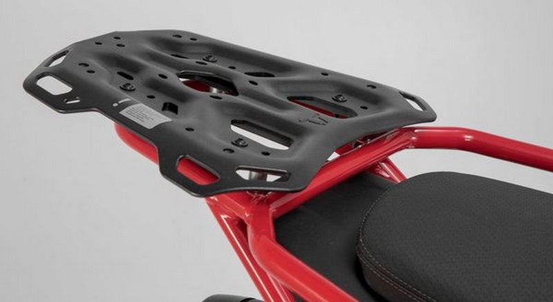 SW-MOTECH / SWモテック TRAX ADV トップケースシステム シルバー Moto Guzzi V85 TT (19-) | GPT.17.925.70000/S