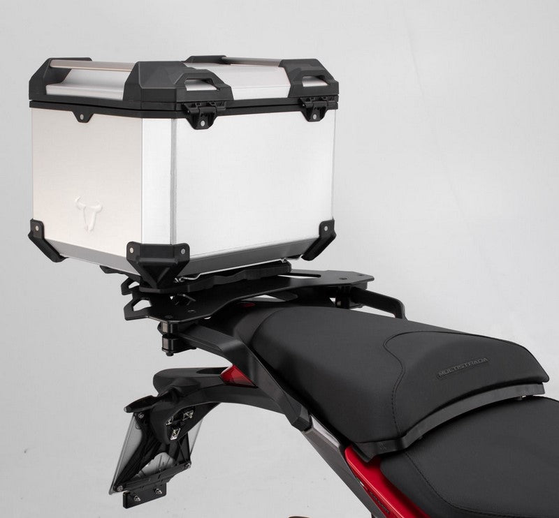 SW-MOTECH / SWモテック TRAX ADV トップケースシステム-シルバー-Ducati Multistrada 1200 Enduro/950/1260. | GPT.22.892.70