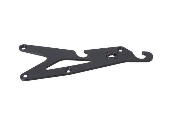 SW-MOTECH / SWモテック Adapter plate SLH for SLC. Black. Universal. For left side. | HTA.00.682.15000