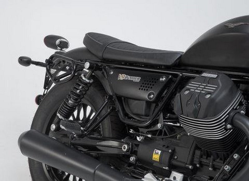 SW-MOTECH SLC side carrier right Moto Guzzi V9 Roamer/Bobber (15-). | HTA.17.797.11001