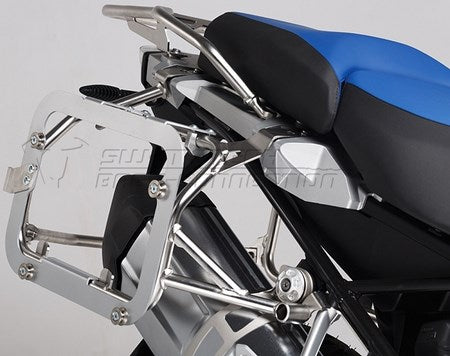 SWモテック / SW-MOTECH TraX EVO サイドケース アダプターキット -シルバー- OEM BMW R1200GS LC Adv. (ペア)