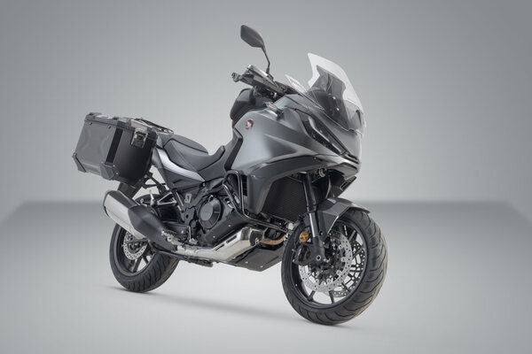 SW Motech TRAX ADV aluminium case system. Black. 37/37L. Honda NT1100 (21-). | KFT.01.052.70000/B