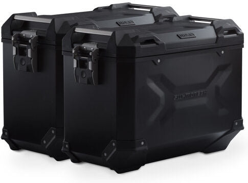 SW Motech TRAX ADV aluminium case system. Black. 45/45L. Honda XL750 Transalp (22-). | KFT.01.070.70100/B