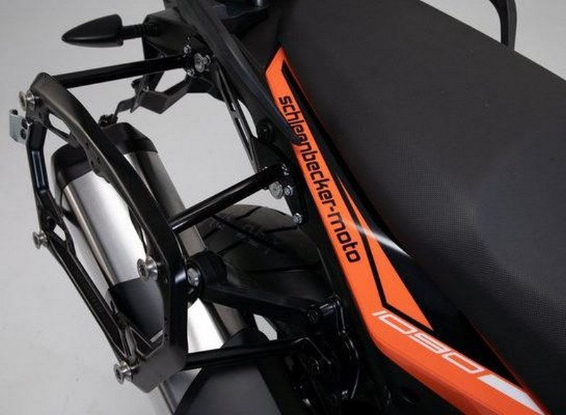 SW-MOTECH PRO side carriers Black. KTM 1050/1090/1190 Adv 1290 SAdv. | KFT.04.333.30001/B