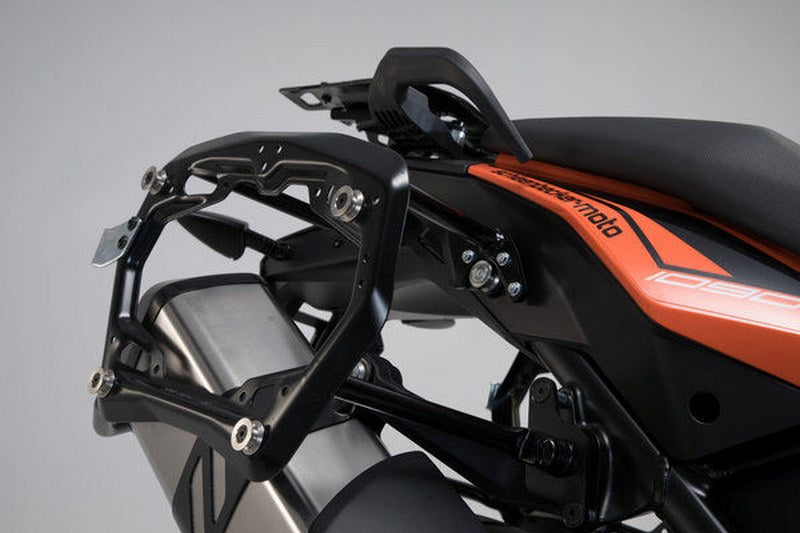 SW-MOTECH TRAX ADV aluminium case system Silver. 45/37 l. KTM 1050/1090/1190 Adv 1290 SAdv | KFT.04.333.70002/S