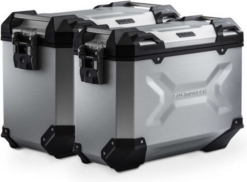 SW-MOTECH TRAX ADV aluminium case system Silver. 45/37 l. KTM 1050/1090/1190 Adv 1290 SAdv | KFT.04.333.70002/S