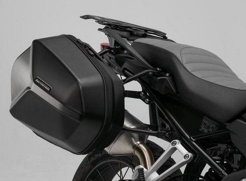 SW-MOTECH AERO ABS side case system 2x25 l. Suzuki GSF650/650S/1200/1250 GSX650/1250F. | KFT.05.403.60100/B