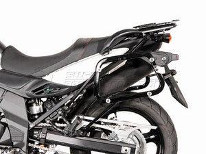 SWモテック / SW-MOTECH TRAX(トラックス) ADV パニアシステム シルバー 45/37 L Suzuki DL 650 V-Strom (11-)