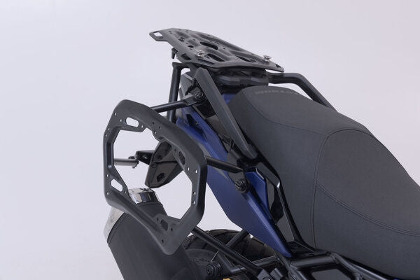 SW Motech TRAX ADV aluminium case system. Silver. 45/37L. Suzuki V-Strom 800DE (22-). | KFT.05.845.70000/S