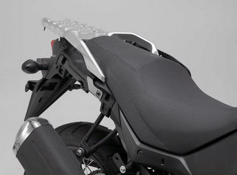 SW-MOTECH PRO side carriers Black. Suzuki DL 650 (17-). | KFT.05.876.30000/B