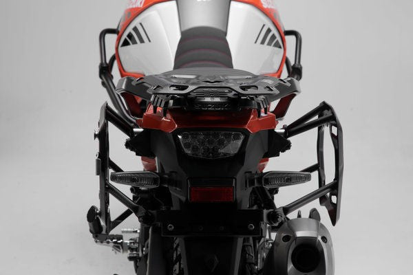 SW-MOTECH / SWモテック PRO サイドキャリア ブラック Suzuki V stream 1050 (19-) | KFT.05.936.30000/B