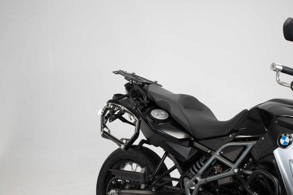 SW-MOTECH / SWモテック TRAX ADV アルミ ケースシステム -ブラック- 37/45 l. BMW F 800 / 700 / 650 GS (08-). | KFT.07.559