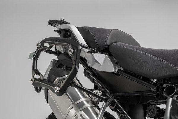 SW-MOTECH / SWモテック TRAX ADV アルミ ケースシステム -ブラック- 45/37 l. BMW R 1200 GS LC/Adv (13-) Ral. | KFT.07.66