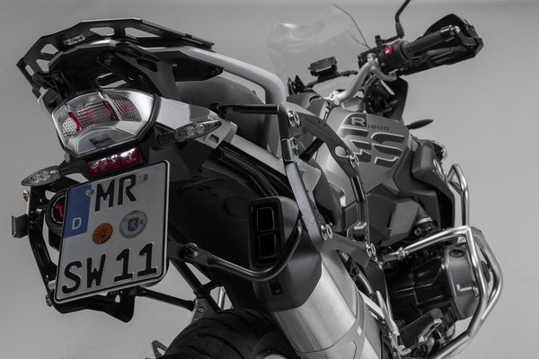 SW-MOTECH / SWモテック TRAX ADV アルミ ケースシステム -ブラック- 45/37 l. BMW R 1200 GS LC/Adv (13-) Ral. | KFT.07.66