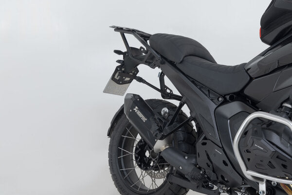 SW MOTECH / SWモテック TRAX ADV アルミケースシステム + アクラポビッチサイレンサー シルバー 45/45 l. BMW R 1300 GS (23-). | KFT.07.975.72001/S