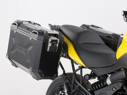 SWモテック / SW-MOTECH TRAX(トラックス) ADV パニアシステム ブラック 37/37 L Kawasaki Versys 650 (15-)