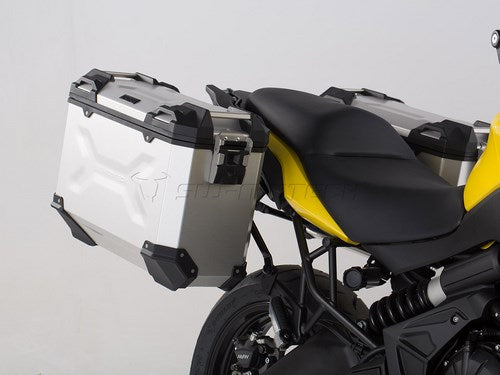 SWモテック / SW-MOTECH TRAX(トラックス) ADV パニアシステム シルバー 37/37 L Kawasaki Versys 650 (15-)