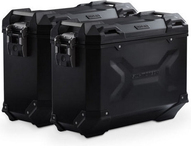 SW-MOTECH TRAX ADV aluminium case system Black. 37/37 l. Kawasaki Versys 1000 (18-). | KFT.08.922.70000/B