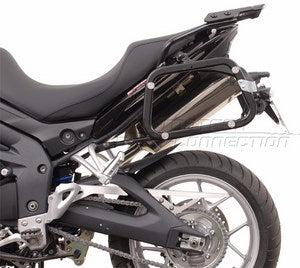 SWモテック / SW-MOTECH TRAX(トラックス) ADV パニアシステム シルバー 45/37 L トライアンフ Tiger 1050 (06-11)