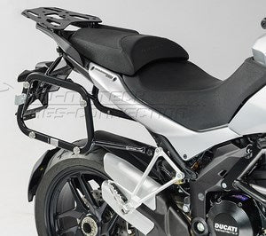 SWモテック / SW-MOTECH TRAX(トラックス) ADV パニアシステム シルバー 37/37 L Multistrada 1200 / S (10-)