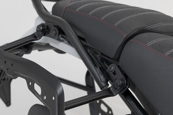 SW Motech PRO side carrier US model. Black. Ducati DesertX (22-). | KFT.22.995.30100/B