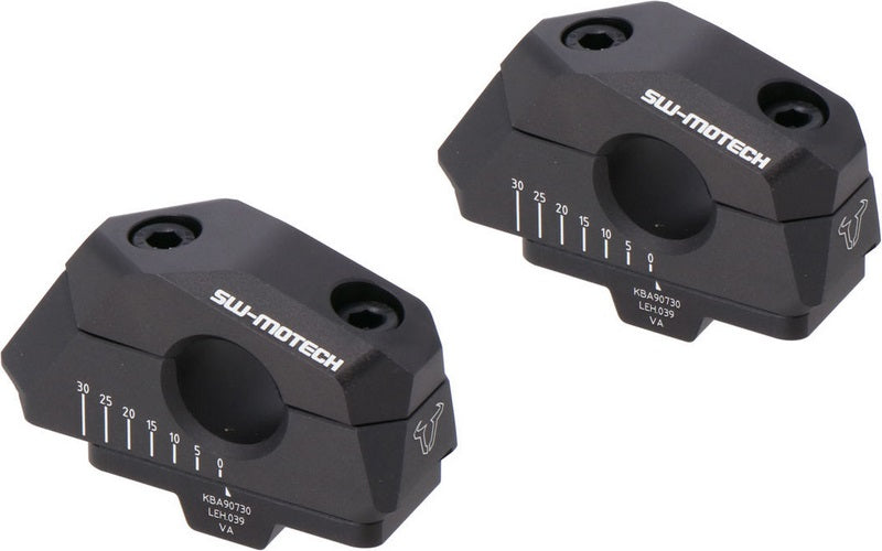 SW-MOTECH / SWモテック Bar back variable for Ø22 handlebars | LEH.00.039.30000/B