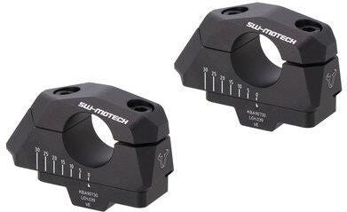 SW-MOTECH / SWモテック Variable bar back Ø 28 mm handlebars with offset | LEH.00.039.31100/B