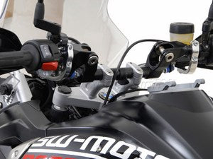 SWモテック / SW-MOTECH Barback. 直径 28mm. Up 20mm. Back 30mm シルバー