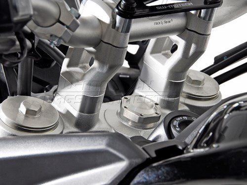 SWモテック / SW-MOTECH ハンドルバー ライザー(h20mm シルバー) Tiger 800/800XC (11-).