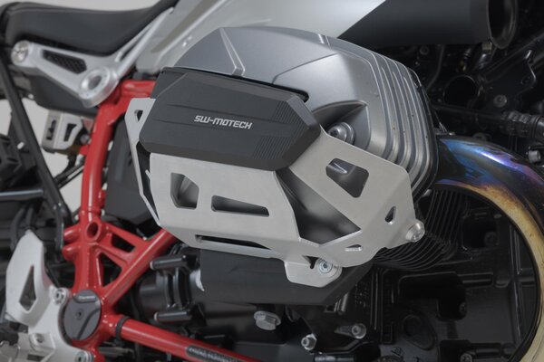 SW MOTECH / SWモテック シリンダーガード シルバー BMW R nineT/ Pure/ Scra. R12/ R12 nineT. | MSS.07.653.10002/S