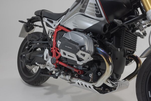 SW MOTECH / SWモテック シリンダーガード シルバー BMW R nineT/ Pure/ Scra. R12/ R12 nineT. | MSS.07.653.10002/S