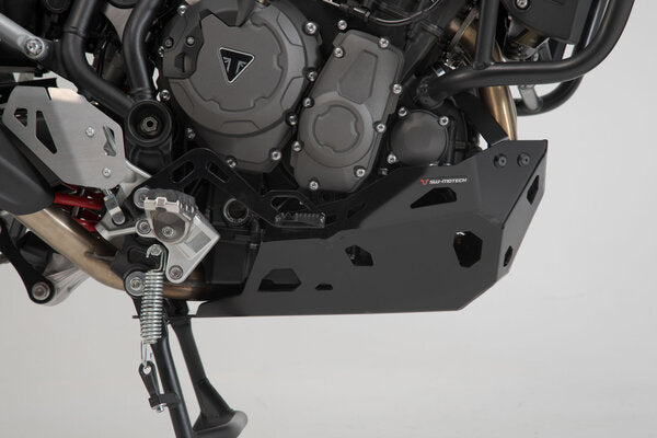 SW MOTECH / SWモテック エンジンガード ブラック Tiger 900 models (19-23). Without OEM SBL. | MSS.11.953.10002/B