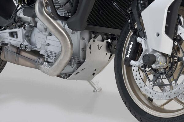 SW Motech Engine guard. Silver. Moto Guzzi V100 Mandello/S (22-). | MSS.17.038.10000/S
