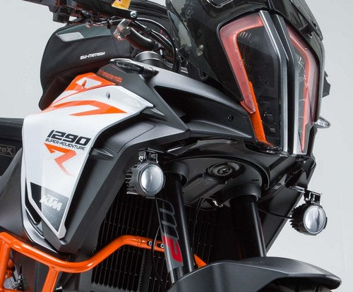 SWモテック / SW-MOTECH ライトマウント ブラック KTM 1290 Super Adventure S / R (16-) | NSW.04.873.10000/B
