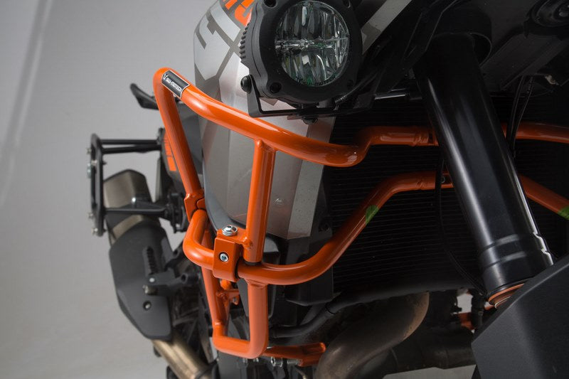 SW-MOTECH / SWモテック アッパークラッシュバー オリジナル KTM クラッシュバー Orange. KTM 1050 (14-)/ 1190 Adventure/ R (13-). |