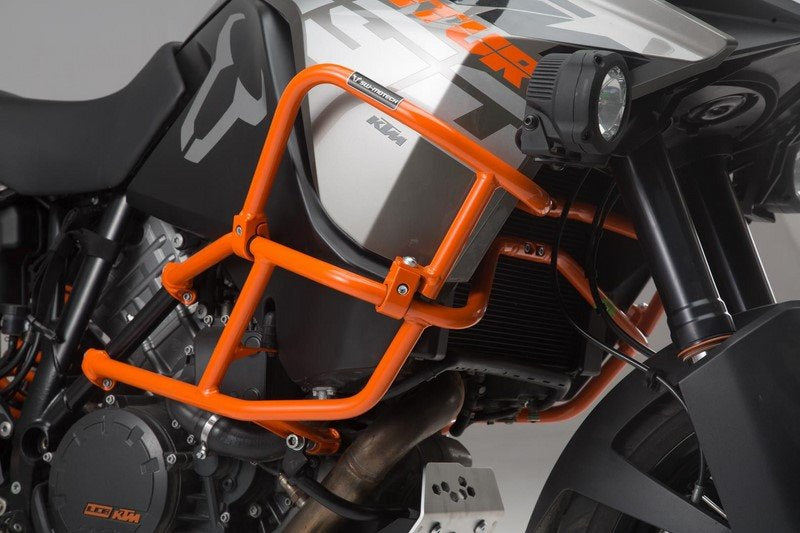 SW-MOTECH / SWモテック アッパークラッシュバー オリジナル KTM クラッシュバー Orange. KTM 1050 (14-)/ 1190 Adventure/ R (13-). |