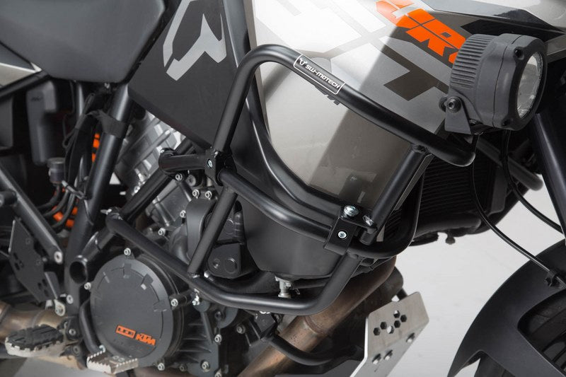 SW-MOTECH / SWモテック アッパークラッシュバー オリジナル KTM クラッシュバー -ブラック- 1290 SAdv R / S (16-) 1090 Adv (16-). | SBL