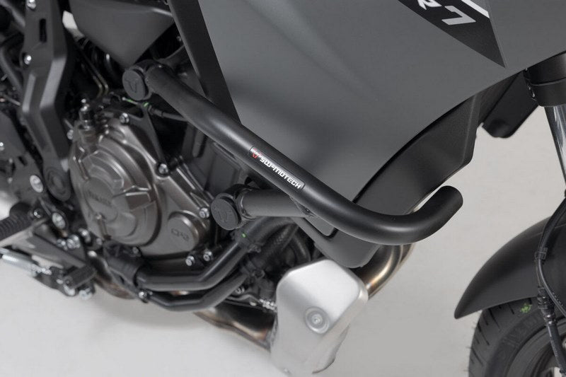SW-MOTECH / SWモテック Crash bar. Black. Yamaha MT-07 Tracer (16-) MT-07 (20-) | SBL.06.593.10002/B