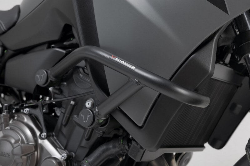 SW-MOTECH / SWモテック Crash bar. Black. Yamaha MT-07 Tracer (16-) MT-07 (20-) | SBL.06.593.10002/B