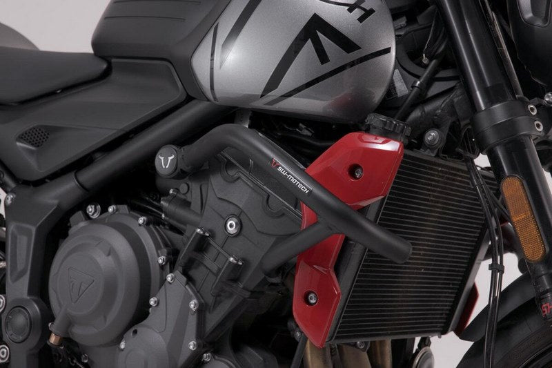 SW-MOTECH / SWモテック Crash bar. Black. Triumph Trident 660 (21-) | SBL.11.842.10000/B