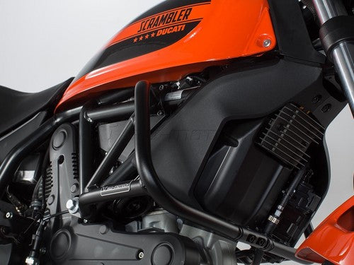 SWモテック / SW-MOTECH クラッシュバー ブラック Ducati Scrambler (14-) / Sixty2 (16-)