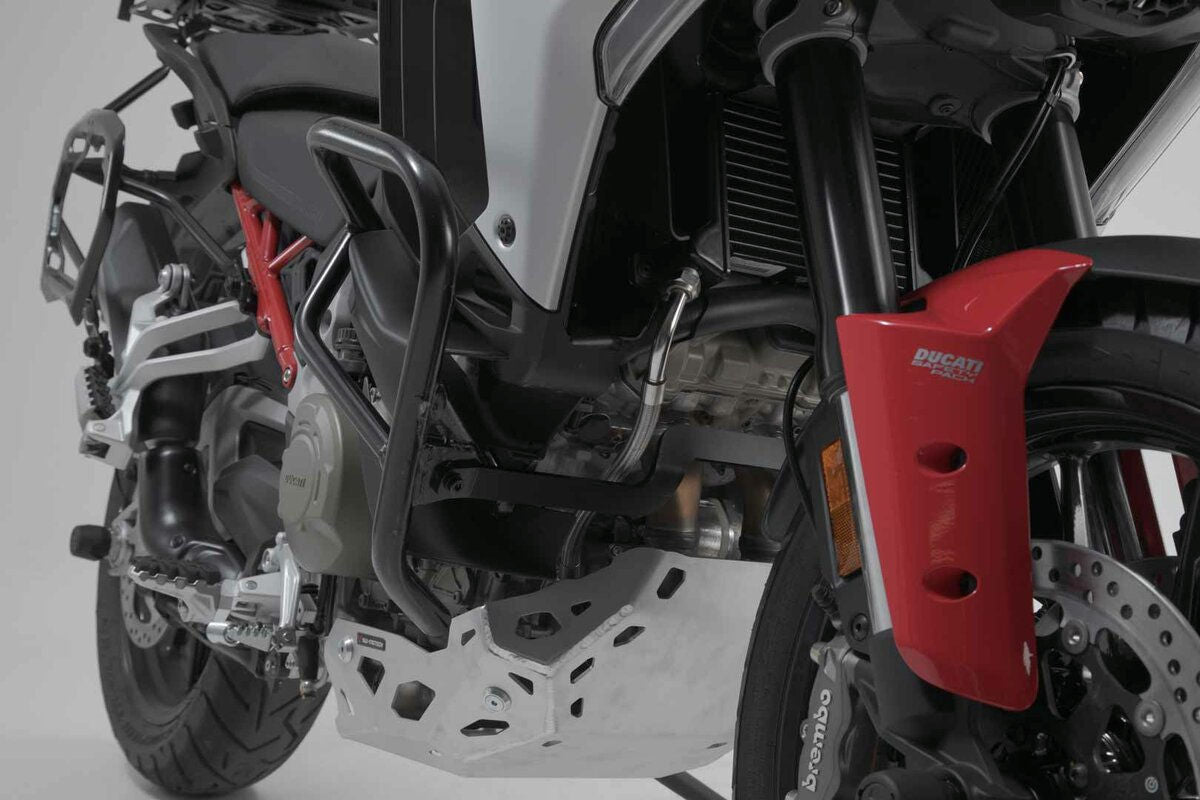 SW-MOTECH / SWモテック Crash bar. Black. Ducati Multistrada V 4 (20-) | SBL.22.822.10000/B