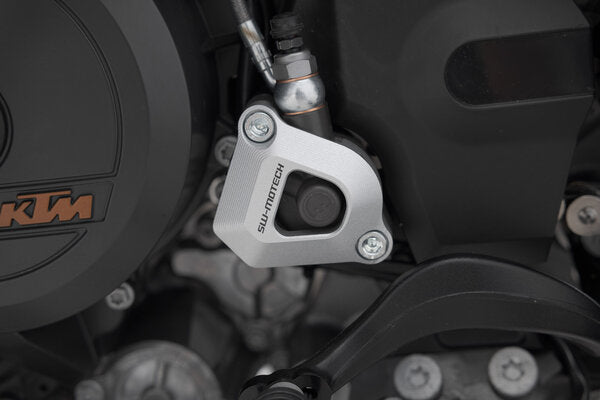 SW MOTECH / SWモテック クラッチスレーブシリンダープロテクション シルバー KTM models. | SCT.04.174.10301/S