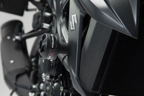 SWモテック / SW-MOTECH フレーム用スライダーセット ブラック Yamaha MT-03 (16-)/Suzuki GSX-S750 (17-) | STP.06.627.10001/B