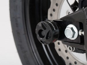 SWモテック / SW-MOTECH リアアクスルスライダーキット ブラック Kawasaki Versys 650 (15-)